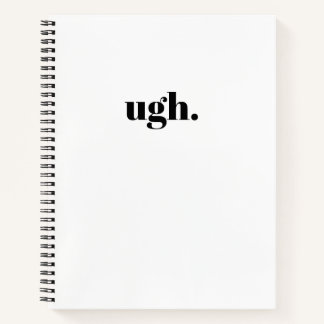 Ugh. Minimalist Chic Journal Notizbuch