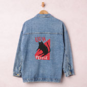 Ugh People Black Cat Jeansjacke (Hangar)