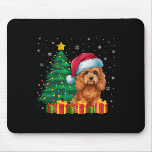 Ugi Apoo Weihnachtsmannmütze Weihnachtsleuchten Do Mousepad