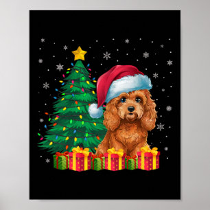Ugi Apoo Weihnachtsmannmütze Weihnachtsleuchten Do Poster