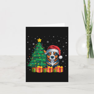 Ugi-australische Rinder-Weihnachtsmannmütze Weihna Karte