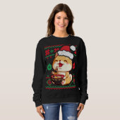 Ugi Christmas Sweater Kawaii Anime Shiba Inu Eati Sweatshirt (Vorne ganz)