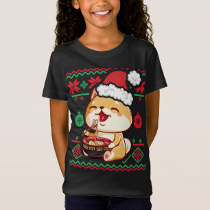 Ugi Christmas Sweater Kawaii Anime Shiba Inu Eati T-Shirt
