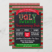 Ugi Sweater Christmas Housewarming Bash