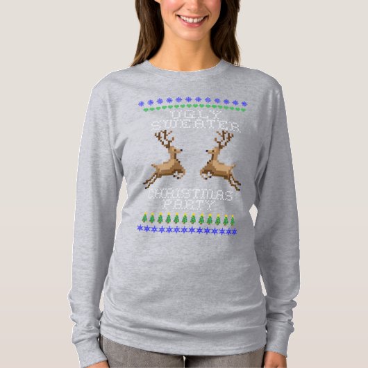 Ugi Sweater Christmas Party Long Sleeved Shirt (Vorderseite)