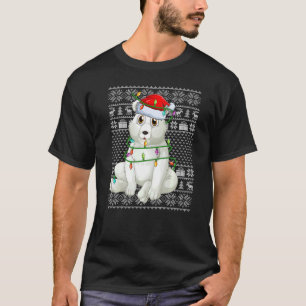 Ugi Sweater Style Xmas Lichter Santa Polar Bär Ch T-Shirt