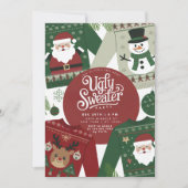 Ugi Sweater Weihnachtsfeier Einladung (Vorderseite)