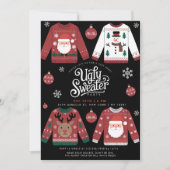 Ugi Sweater Weihnachtsfeier Einladung (Vorderseite)