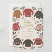 Ugi Sweater Weihnachtsfeier Einladung (Vorderseite)