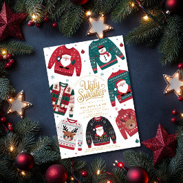 Ugi Sweater Weihnachtsfeier Einladung