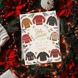 Ugi Sweater Weihnachtsfeier Einladung