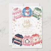 Ugi Sweater Weihnachtsfeier Einladung (Vorderseite)