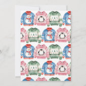 Ugi Sweater Weihnachtsfeier Einladung (Rückseite)