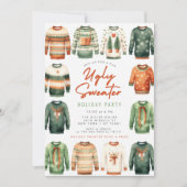 Ugi Sweater Weihnachtsfeier Einladung (Vorderseite)