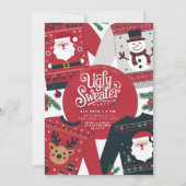 Ugi Sweater Weihnachtsfeier Einladung (Vorderseite)