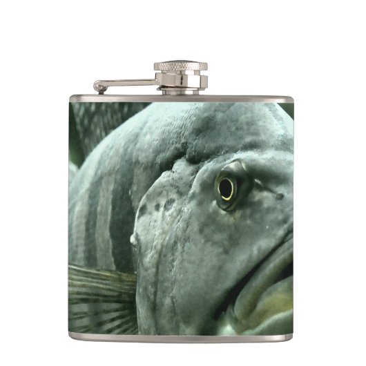 Ugly Aquarium Fish Flachmann (Vorderseite)