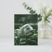 Ugly Aquarium Fish Postkarte (Stehend Vorderseite)