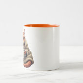 Ugly Bearded Dragon - Cozy Blanket & Coffee Lover Zweifarbige Tasse (Mittel)