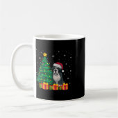 Ugly Bernard Weihnachtsmannmütze Christmas Lights  Kaffeetasse (Links)