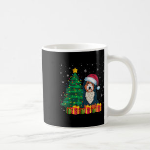 Ugly Bernedoodle Weihnachtsmannmütze Weihnachtsleu Kaffeetasse
