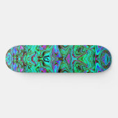 Ugly Blue Liquified Skateboard (Horizontal)