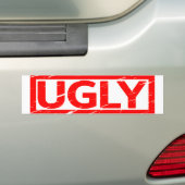 Ugly Briefmarke Autoaufkleber (Auf Auto)