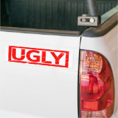 Ugly Briefmarke Autoaufkleber (Auf Lkw)