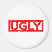 Ugly Briefmarke Magnet (Vorne)