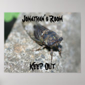 Ugly Bug Kids Room Personalized Wall Door  Poster (Vorne)