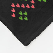 Ugly Cajun Christmas Xmas New Orleans Southern Lou Fleecedecke (Ecke)