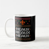 Ugly Cajun Christmas Xmas New Orleans Southern Lou Kaffeetasse (Links)