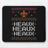 Ugly Cajun Christmas Xmas New Orleans Southern Lou Mousepad (Vorne)