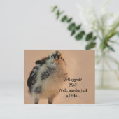 Ugly Chick Postkarte (Stehend Vorderseite)