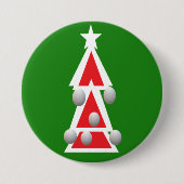Ugly Christmas Button Tree (Vorderseite)
