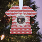 Ugly Christmas Chic rotes Acrylic Shirt Ornament