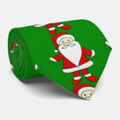 Ugly Christmas Claus Funny Xmas Krawatte (Gerollt)