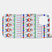 Ugly Christmas Dabbing Santa Case-Mate iPhone Hülle (Rückseite (Horizontal))