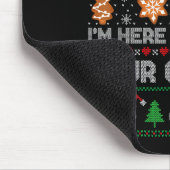 Ugly Christmas Funny Tech Suprt Here To Delete Coo Mousepad (Ecke)