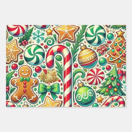 Ugly Christmas Geschenkpapier Set (Vorderseite 2)
