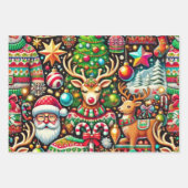 Ugly Christmas Geschenkpapier Set (Vorderseite)