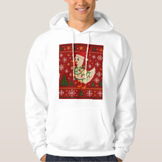 Ugly Christmas Goose Hoodie | Funny Holiday Sweate