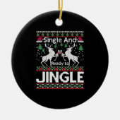 Ugly Christmas Keramik Ornament (Vorne)