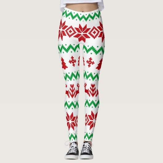 Ugly Christmas Leggings (Vorderseite)