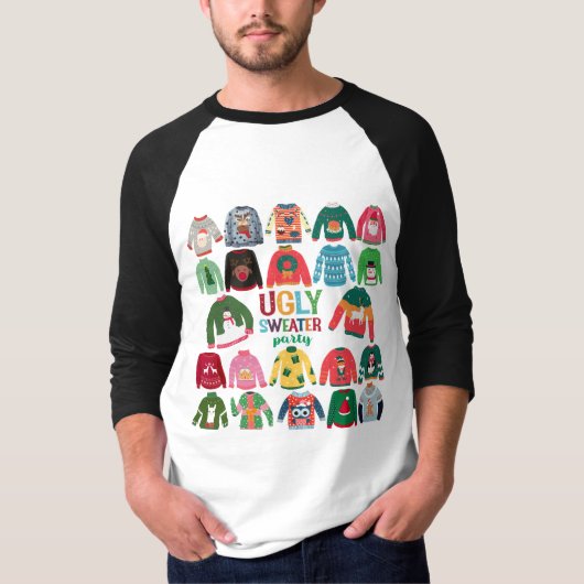 Ugly Christmas Party T-Shirt (Vorderseite)