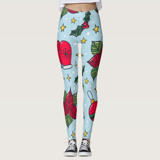Ugly Christmas Quarantine Leggings (Vorderseite)