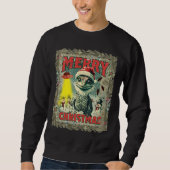 Ugly Christmas shirt Santa lizard aliens cockroach (Vorderseite)
