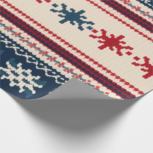 UGLY CHRISTMAS SWEATER DESIGN GESCHENKPAPIER (Ecke)