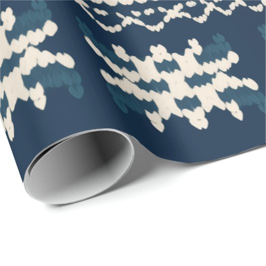 UGLY CHRISTMAS SWEATER DESIGN GESCHENKPAPIER (Rolleneckpunkt)