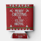 Ugly Christmas Sweater Dosenkühler (Rückseite)