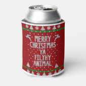 Ugly Christmas Sweater Dosenkühler (Kanne Rückseite)